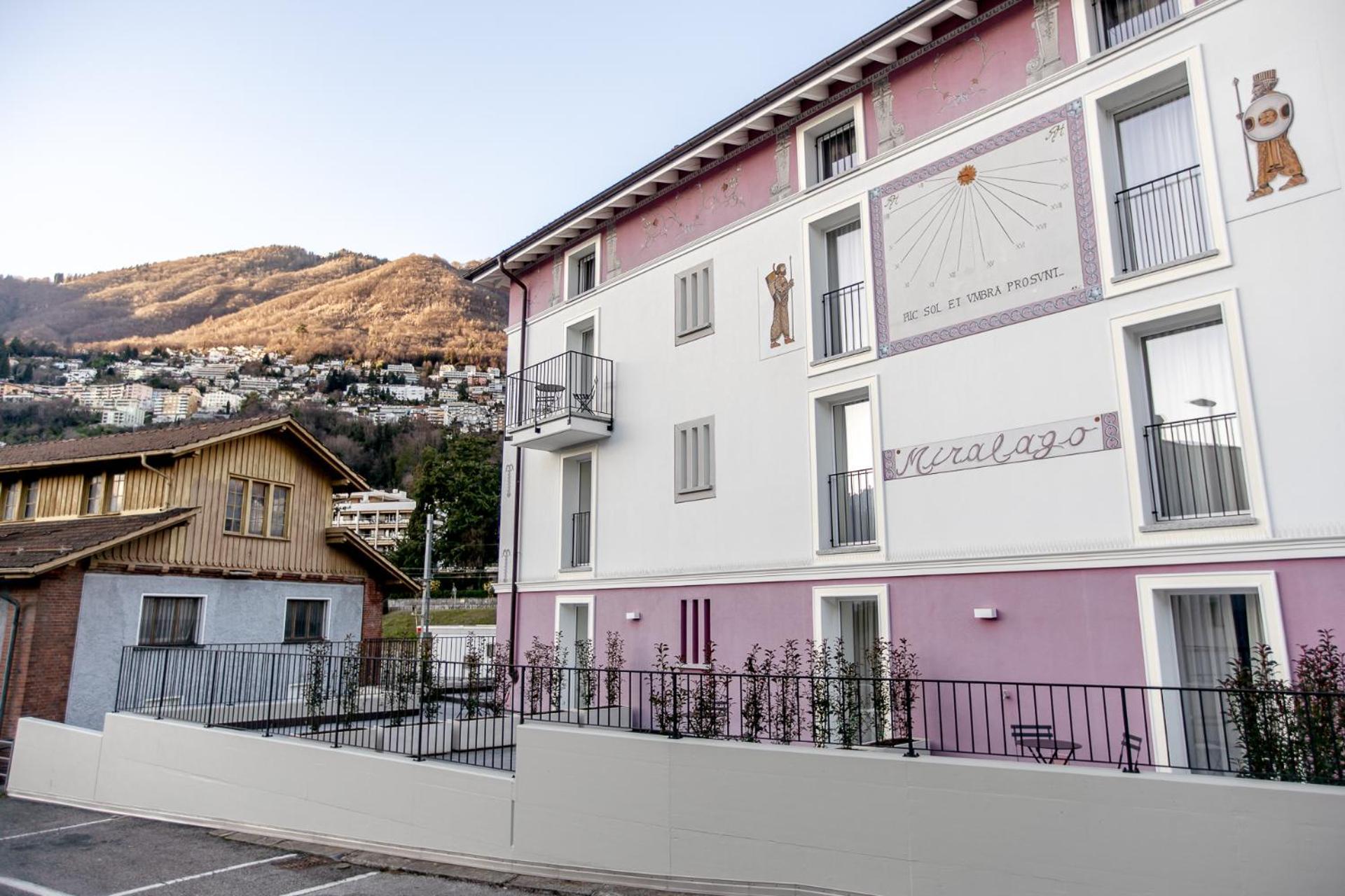 Miralago Locarno Easy Rooms Muralto Экстерьер фото