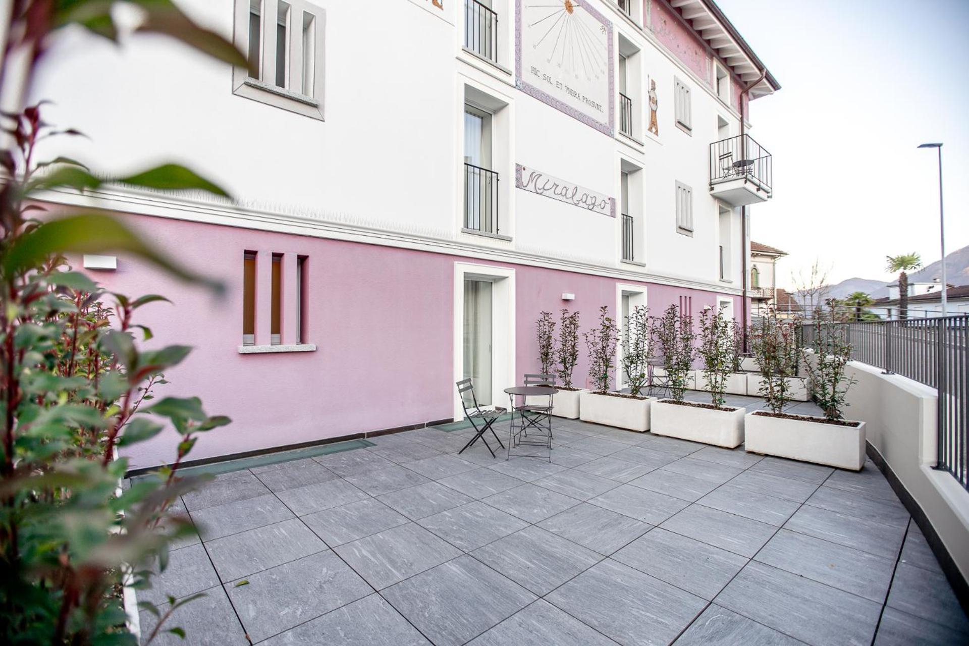 Miralago Locarno Easy Rooms Muralto Экстерьер фото